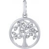 Silvego Strieborný prívesok Strom života s Brilliance Zirconia JJJ0632