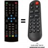 Senior Vivax DVB-T2 153, DVB-T2 181 náhradný diaľkový ovládač pre seniorov