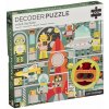 Petit Collage Puzzle roboti 100 ks s 3D okuliarmi