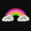 2Kids Toys LED NEON LIGHT lampička Duha s mraky 2D98106