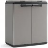 Keter Split Cabinet Basic Recyklačný kôš - sivý 9736