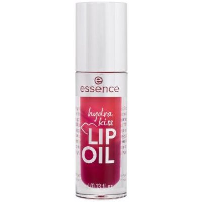 Essence Hydra Kiss Lip Oil Vyživujúci a tónujúci olej na pery ružová 4 ml