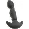 ANOS krúžkový pohyblivý prostaty vibrátor čierny