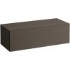 Laufen Il Bagno Alessi skrinka s pracovnou doskou 120x50x37 cm závesná kúpeľňová skrinka pod umývadlo gaštan H4303000974291