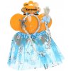 Set karneval princezná modrá 30cm