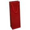 Darčeková taška na víno lamino červená 110x90x400mm