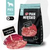 Pan Mięsko Suché krmivo pre psa BRAVČOVÉ MÄSO DIVOKÁ ZELENINA Stredné plemená M 9 kg