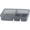 MagicHome Obedár hranatý s priehradkami 1000 ml 170 x 235 x 55 mm