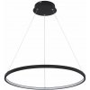 Globo 67192-29B LED závesné stropné svietidlo Ralph 1x29W | 1250lm | 3000K - nastaviteľná výška, čierna, opál