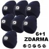 Zimná čiapka s LED svetlom Modrá - 6+1 ZDARMA PRO- 10378BL-7