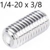 Šroub (červík) se závitem 1/4″-20 x 3/8 inch (W14X38)
