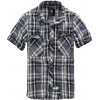 BRANDIT košeľa Roadstar Shirt 1/2 sleeve Čierno-šedá Veľkosť: S