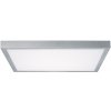 Stropné svietidlo LED Lunar 27,5W štvorcový matný chróm