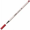 Fixa STABILO Pen 68 brush červená tmavo