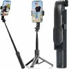 Kompaktný selfie držiak s funkciou statívu a Bluetooth ovládačom 90 cm (Univerzálny teleskopický statív pre dokonalé zábery v každej situácii)