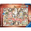 RAVENSBURGER Crazy Cats Bingleyho knižní klub 1000 dielov