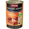 Animonda GRANCARNO® dog adult hovädzie a kura 400g konzerva