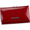 Gregorio PT-108 červená dámska kožená peňaženka 14,5 x 9,5 x 3,5 cm
