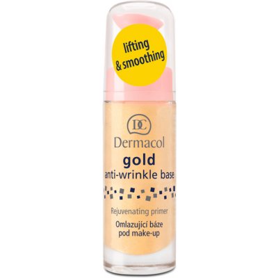 Dermacol Gold Anti-Wrinkle Base Omladzujúci báza pod make-up so zlatom 20 ml