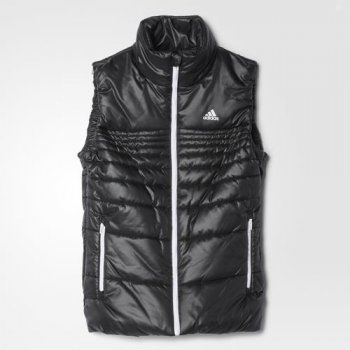 Adidas páperové bundy Padded Vest black