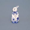 Cibulák Zajac v nohaviciach 11 cm Originálny Český Porcelán Dubí