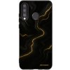 Picasee silikonový černý obal pro Huawei P30 Lite - Thunder