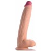 Master Cock Raging Rhino 17 Inch Veiny Dildo Flesh