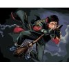 Zuty Maľovanie podľa čísel Harry Potter Na metle