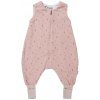 Spací vak pre deti z bavlny s nohavicami 1,0 TOG Sterntaler - Hanni farba ružová Veľkosť: 104/110