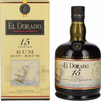 El Dorado 15y 43% 0,7 l (kartón)