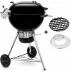 Weber Master-Touch® GBS Premium SE E-5775 na drevené uhlie, priemer 57 cm, Black s roštom GBS Sear Grate
