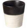 Hrnček bez ucha Costa Nova Notos 180 ml, pieskový/čierny (6 ks)