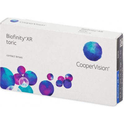 Cooper Vision Biofinity XR Toric 3 šošovky