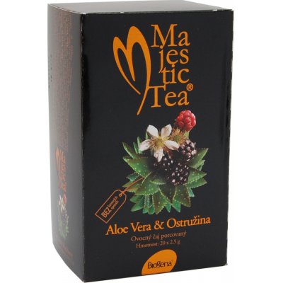 Biogena Majestic Tea Aloe Vera Ostružina 20 x 2,5 g