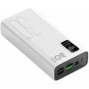 BOT Veľkokapacitná powerbanka P12 30000mAh 22.5W Barva: Biela
