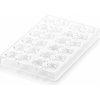 Silikomart Profesionálna polykarbonátová Forma na pralinky Coccia kvapka/slza 29x8ml
