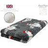 DRYBED Premium Vet Bed Sliepky šedý 150 x 100 cm