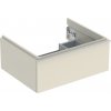 Geberit iCon Umývadlová skrinka 118,4 x 24,7 cm, pieskovo sivá, rukoväť pieskovo sivá 502.313.JL.1