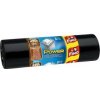 Vrecia zaväzovacie FINO Power 240 l, 45 mic., 120 x 150 cm, čierne (8 ks)