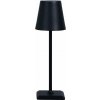 Stolní lampa Techly Bezdrátová LED dotyková stolní lampa černá