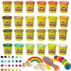 PLASTELÍNA PLASTELINA PLAY DOH SADA PLASTICKÁ HMOTA 24 TUBY FARBY