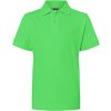 DAIBER JN 70K / Detská piqué polokošeľa - lime green M