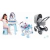 Set kočík a kozmetický stolík Cybex Landau 3v1 Priam Corolle s taburetkou a servírovací vozík Frozen