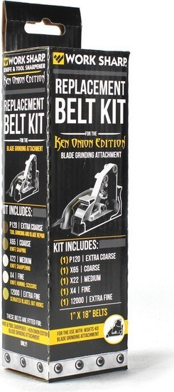 Work Sharp WSKTS Ken Onion Edition Blade Grinder Attachment Belt Kit Qty 5 brúsne pásy (WSSAKO81115)
