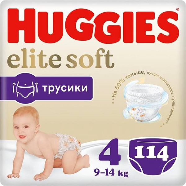 HUGGIES Elite Soft Pants 4 114 ks