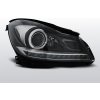 TUNING-TEC Predné svetlá, MERCEDES W204 C-KLASSE, 2011-, ČIERNA
