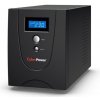 CyberPower Value1500EILCD, UPS, 1500VA/900W, LCD, 6x C13, RJ11/RJ45, USB, RS232