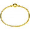 Linda's Jewelry Náramok DIY guľôčka GLD chirurgická oceľ INR237 Dĺžka: 19 +Darčeková krabička zdarma