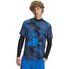 Pánske funkčné tričko s krátkym rukávom Under Armour VANISH ENERGY PRINTED SS TEE modré 1383974-402 - L