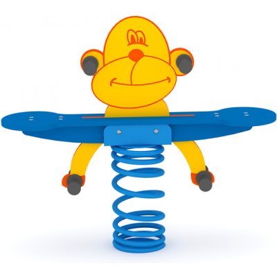 PlaygRound System pružinová hojdačka pre dve deti Opička 15069 od 479,6 € -  Heureka.sk